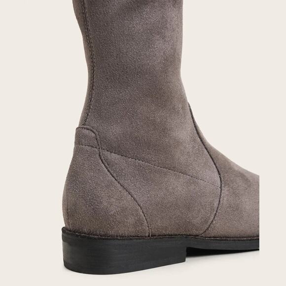 Gentle Soul by Kenneth Cole Women Grey Suede Emma Casual Tall Boots Size 5M - Picture 6 of 6